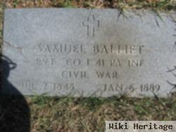 Pvt Samuel Balliet