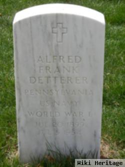 Alfred Frank Detterer