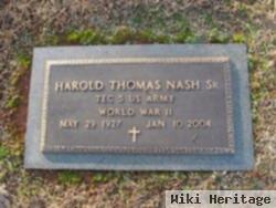 Harold Thomas Nash, Sr