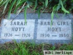 Sarah Lois Hoyt