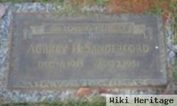 Aubrey H. Sanderford