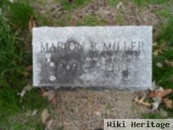 Marion R. Miller