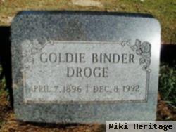 Goldie May Kinney Binder, Droge