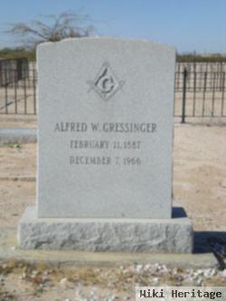 Pvt Alfred W. Gressinger