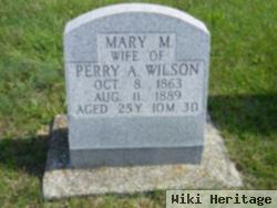 Mary M Stout Wilson