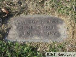 Ada Hoyle Rowe