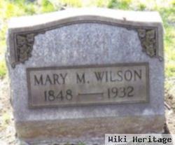 Mary M Wilson