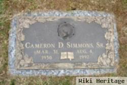 Cameron D Simmons, Sr