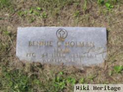 Bennie C "ben" Holman