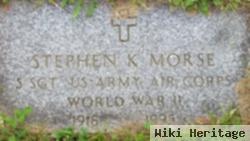 Stephen K Morse