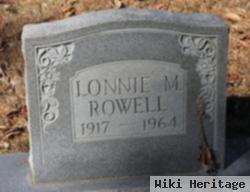 Lonnie M. Rowell