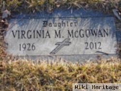 Virginia M Mcgowan