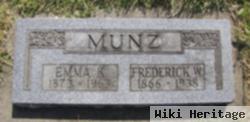 Frederick W Munz