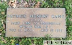 Patrick Henery Kane