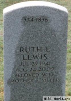 Ruth E Lewis