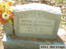 Minnie E. Stovall Christopher