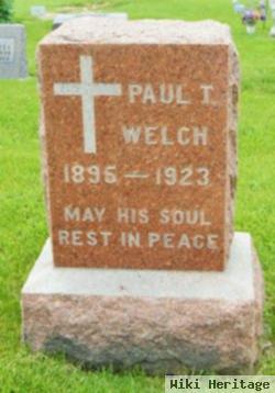 Paul T Welch