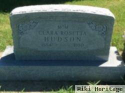 Clara Rosetta Hudson