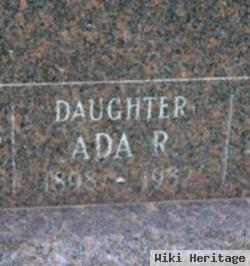 Ada R Thayer