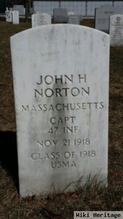 Capt John Henry "jack" Norton