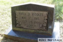 Viola Darter Riddles