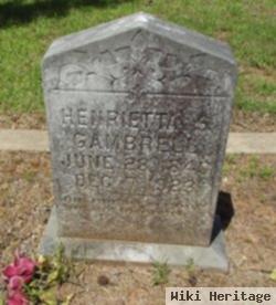 Henrietta Susan Barksdale Gambrell