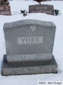 Matthew W. Yore