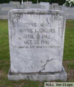 Minnie L. Trantham Crooks