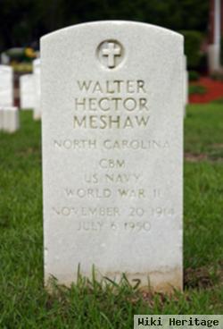 Walter H Meshaw