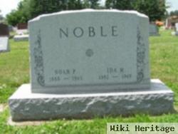 Noah P Noble