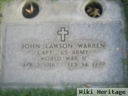 Capt John Lawson Warren