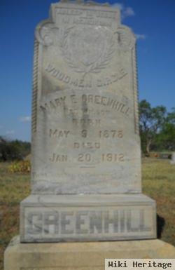 Mary E Greenhill