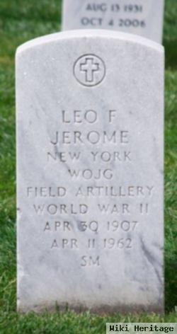 Leo F Jerome