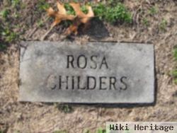 Rosa Lee Hudson Childers