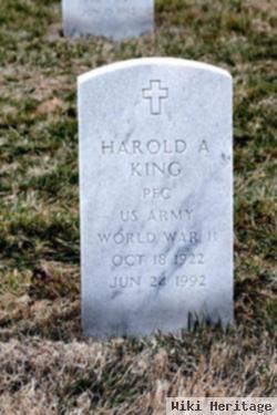 Harold A King