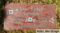 Anne Bethell Bertolin