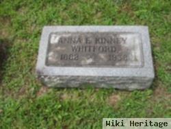 Anna E. Kinney Whitford