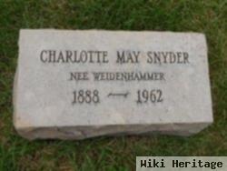 Charlotte May Weidenhammer Snyder