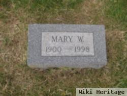 Mary W Snyder