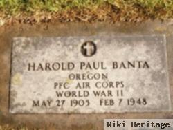 Harold Paul Banta