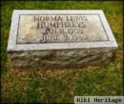 Norma Lewis Humphreys