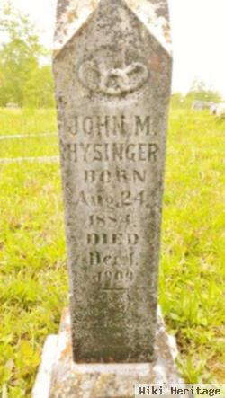 John M. Hysinger