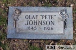 Olaf "pete" Johnson