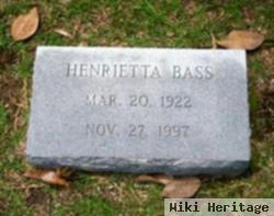 Henrietta Bass