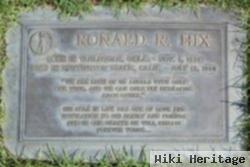 Ronald Richard Hix