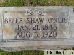 Isabella L. "belle" Shaw O'neil