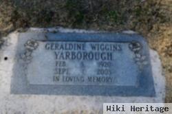 Geraldine Wiggins Yarborough