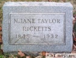 N Jane Taylor Ricketts