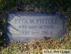 Etta Mabel Gillespie Pistole