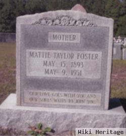 Mattie Taylor Foster